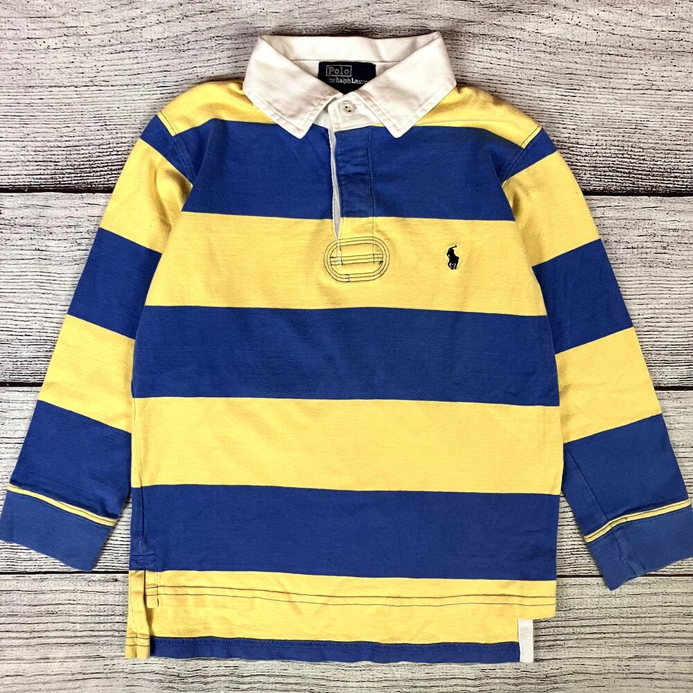 Polo Ralph Lauren Striped Rugby Long Sleeve Shirt